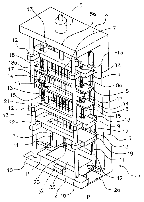 Apparatus for enlarging tube used in heat exchanger