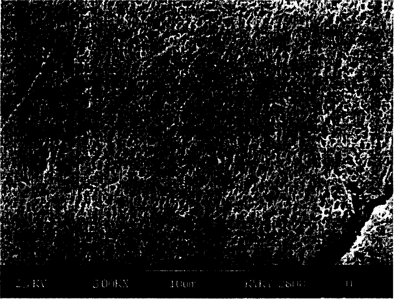 Porous film made of polyunsymfluoroethylene, and its preparation method