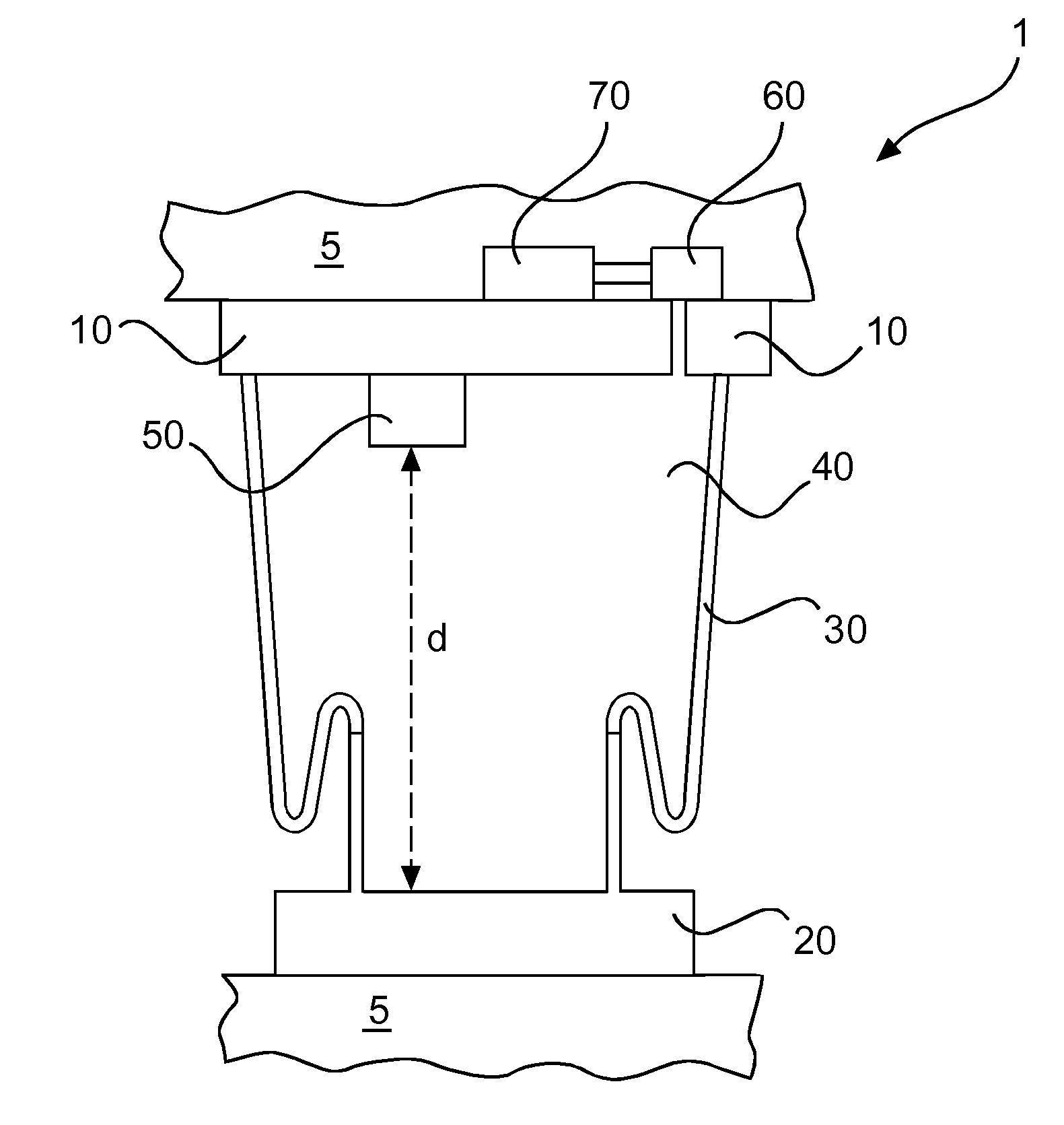 Air spring with stepper motor driven pneumatic valve