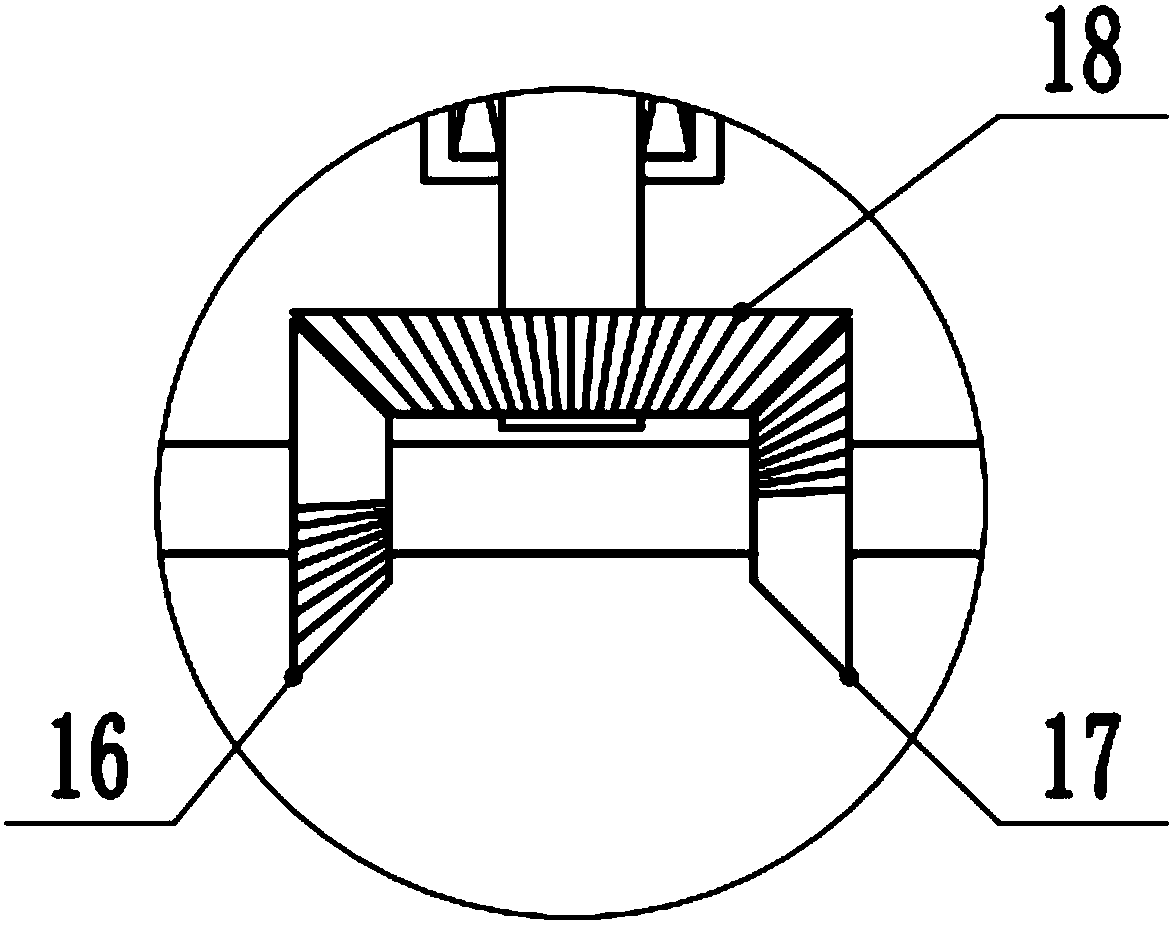 Chemical engineering raw material processing device