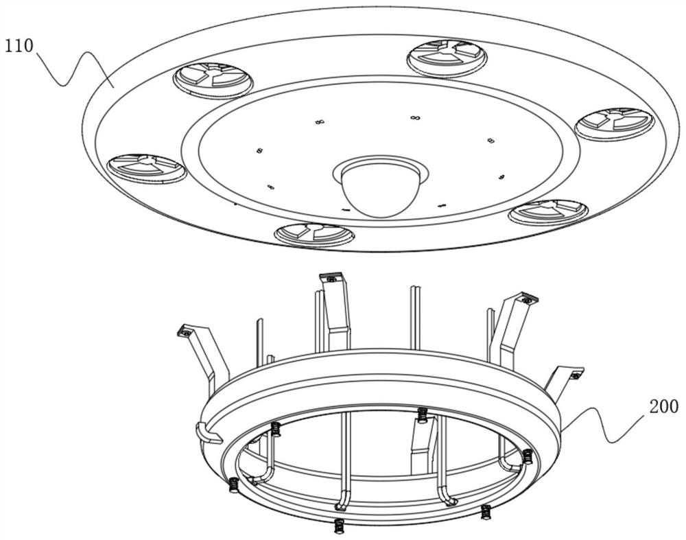 Unmanned aerial vehicle based on buffer cooling and face recognition system thereof