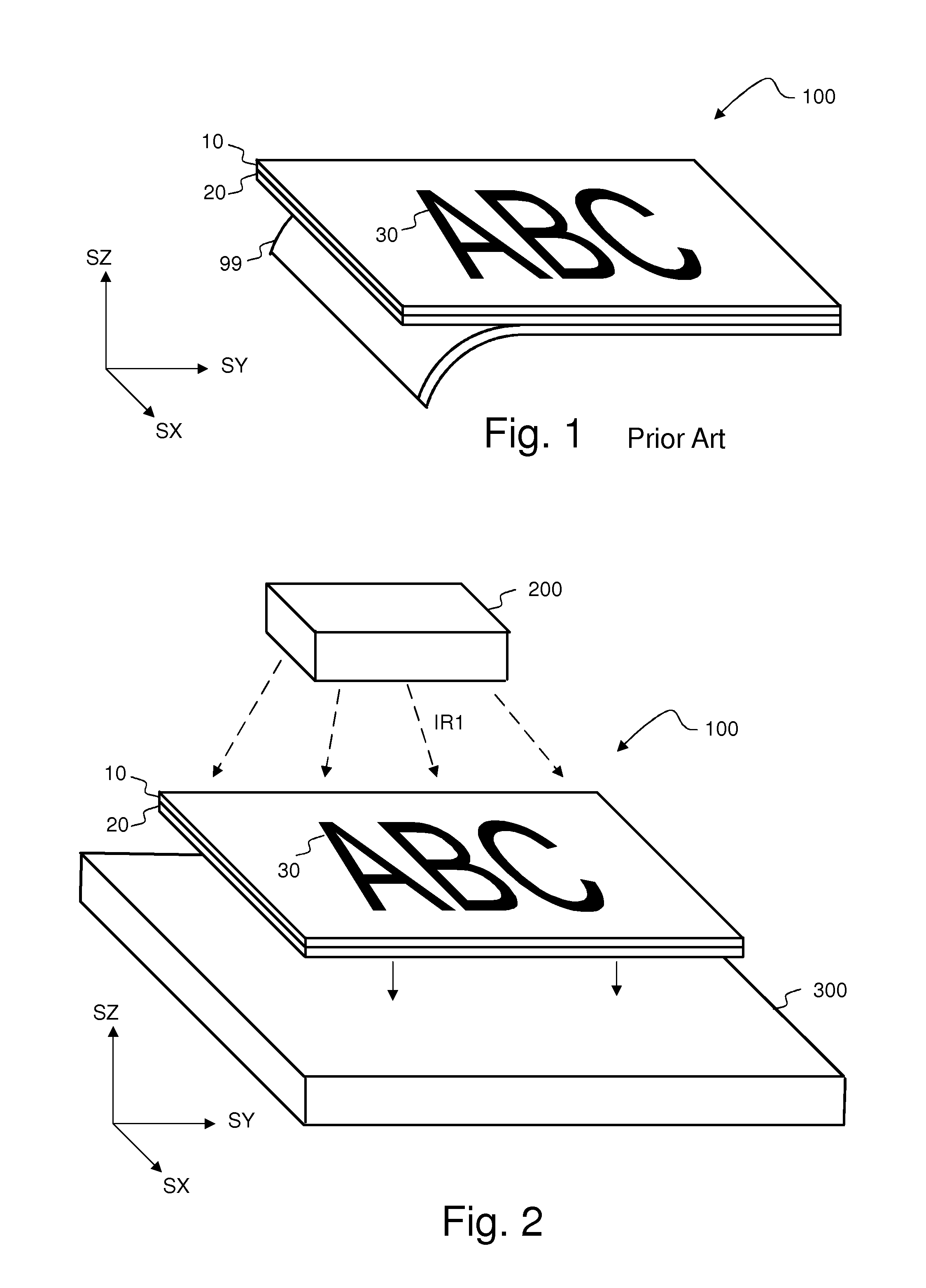 Method for attaching labels to items