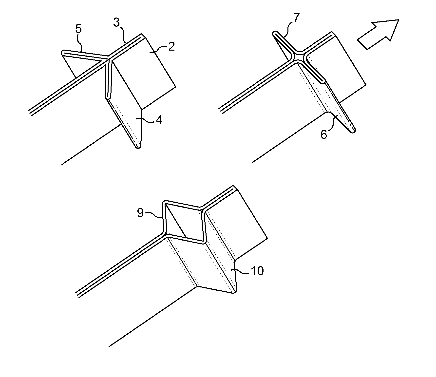 Easy opening packaging for liquid or gel products