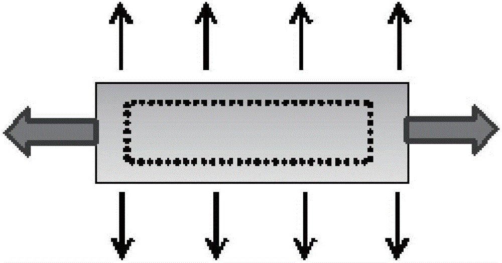 Negative Poisson ratio woven fabric and manufacturing method