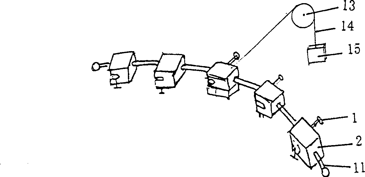 Tractor for radius far-end fracture diaplasis and shoulder joint dislocation