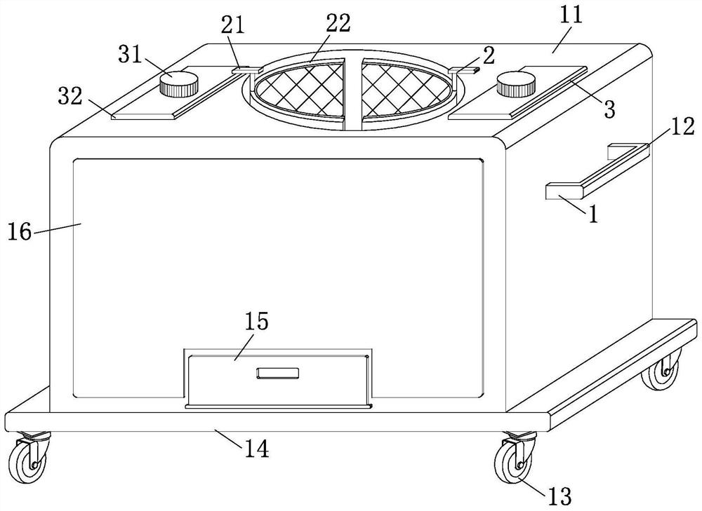 Nursery stock transportation device for greening