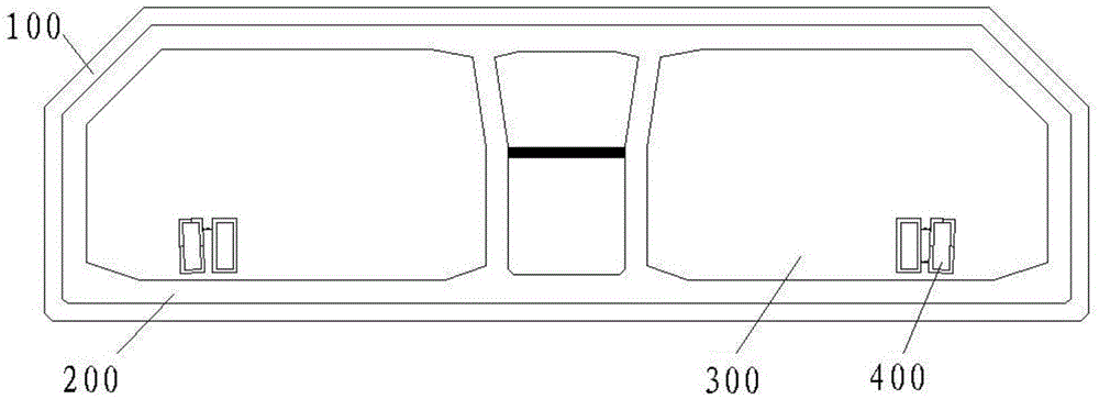 Vertical temporary passage for entering and exiting immersed tube and construction method of vertical temporary passage