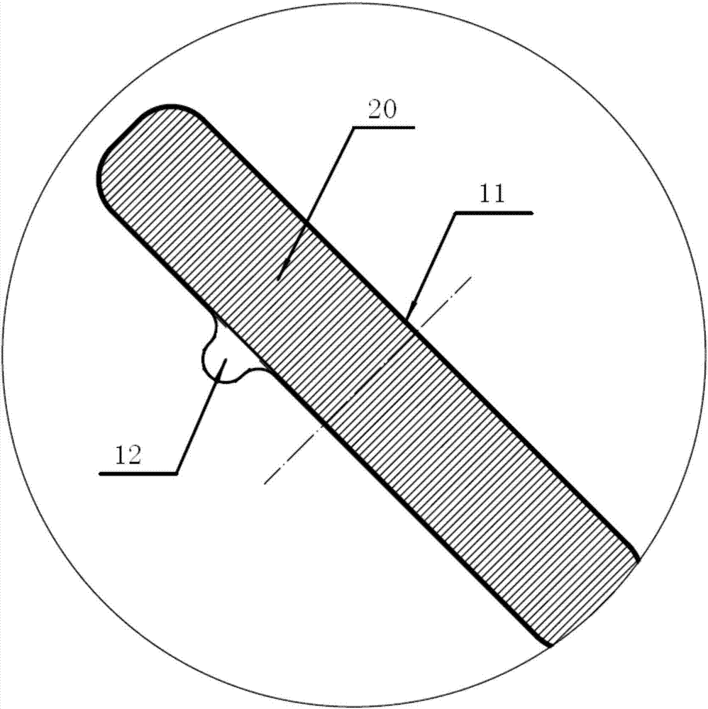 Rotor iron core and motor equipped with same