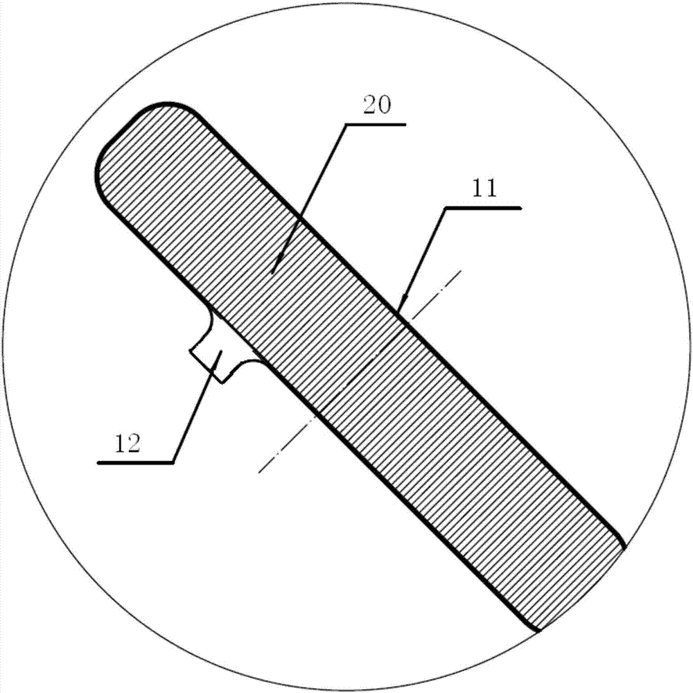 Rotor iron core and motor equipped with same