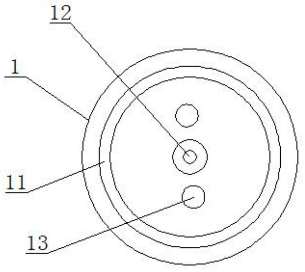 Heating anti-fogging device of laparoscope lens