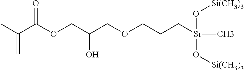 Silicone hydrogels formed from reaction mixtures free of hydrophilic monomers