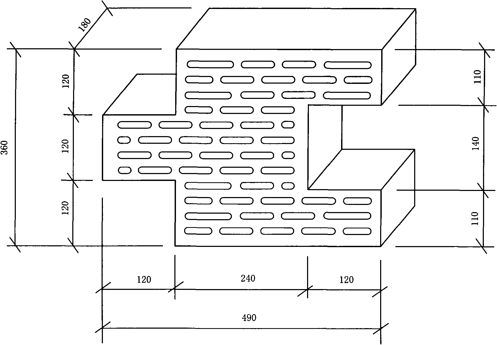 Concavo-convex building insulation masonry block and masonry method thereof