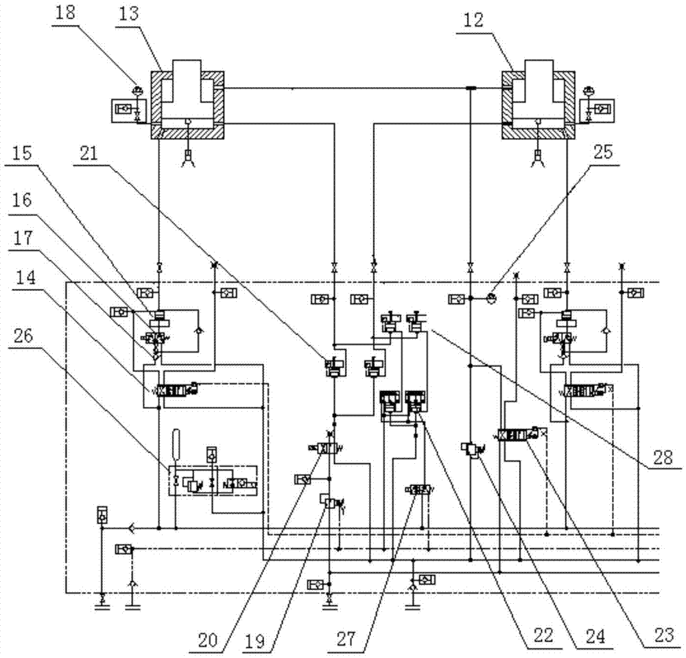 Hydraulic screwup control device and method of skin-pass mill