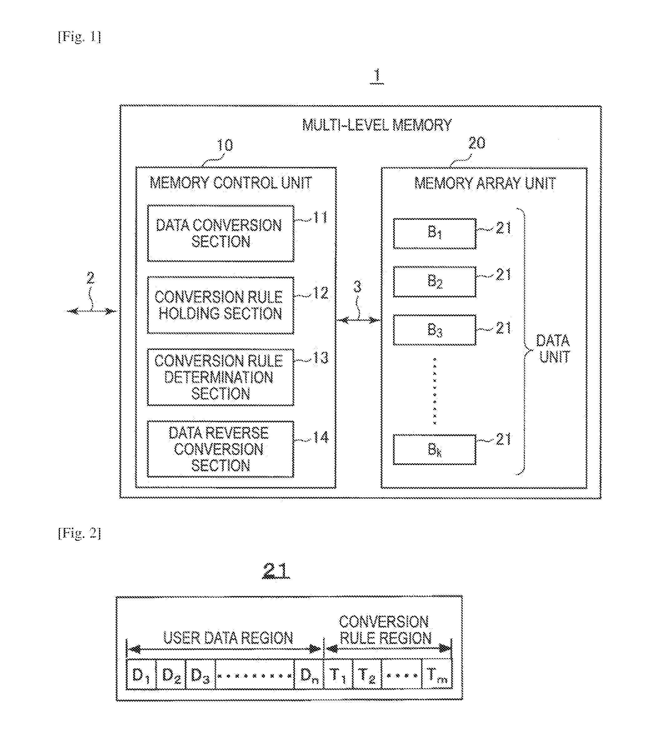 Multi-level memory, multi-level memory writing method, and multi-level memory reading method