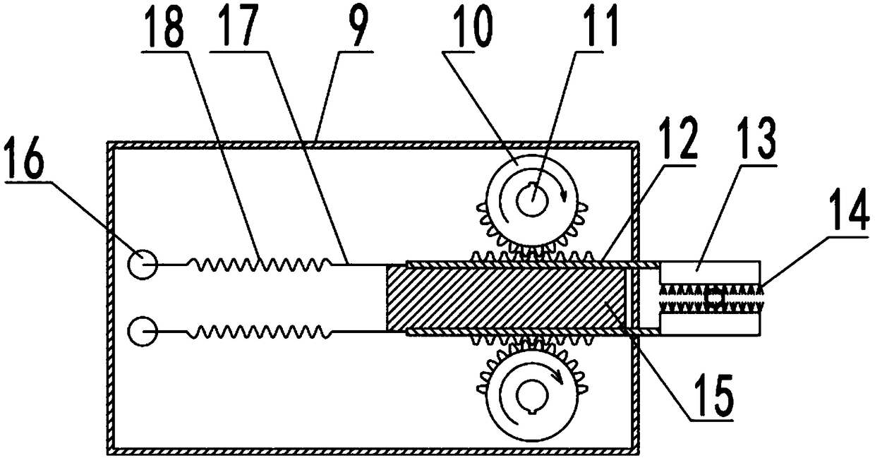 Scrubbing-type cleaning device for communication cables