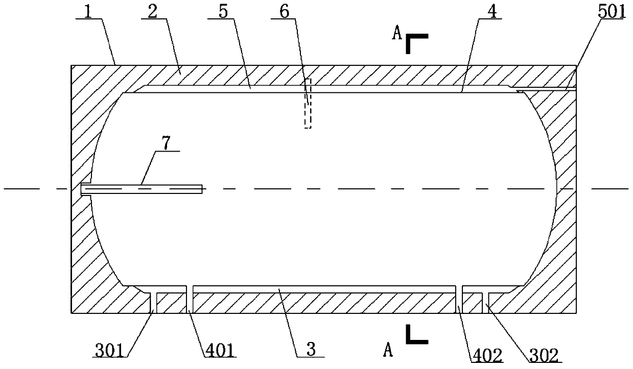 Non-bearing and full-medium-operated split type solar water heater