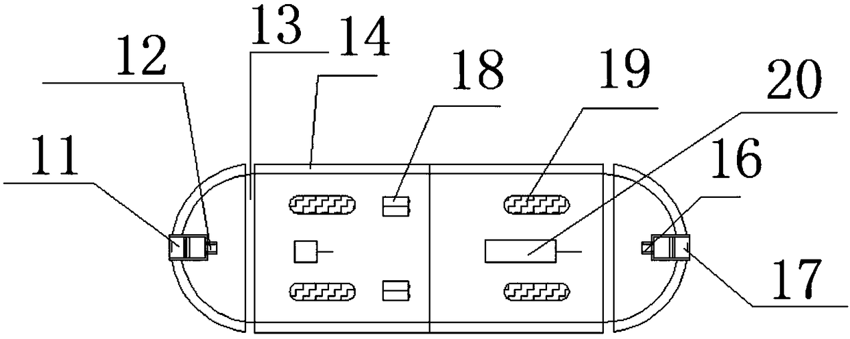 Fault location method of capsule type floor heating device