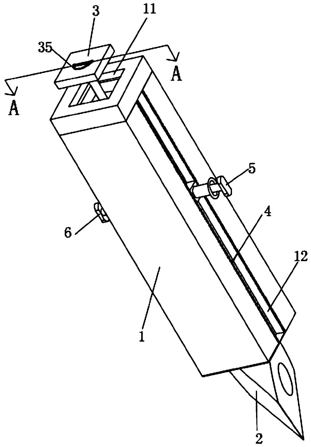 Medical puncture needle