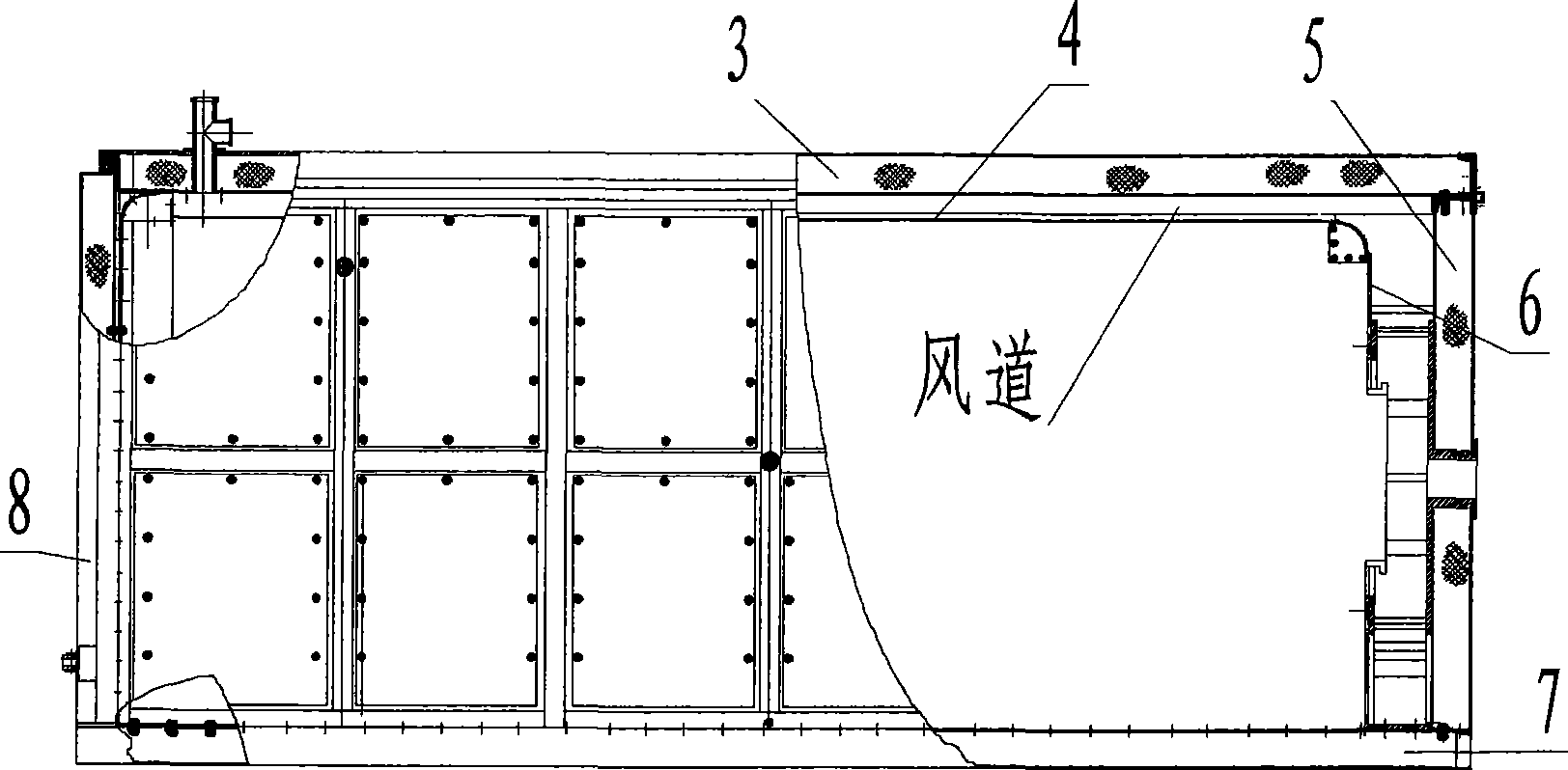 Aeroheating furnace and method for generating heat energy