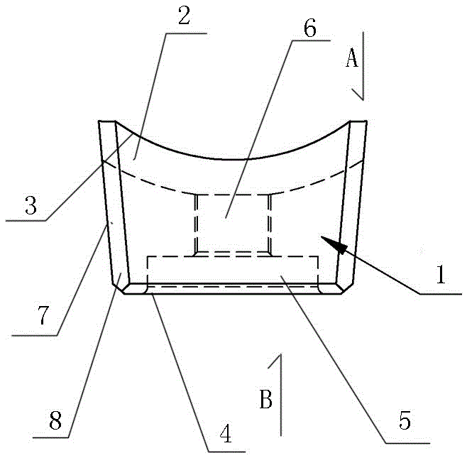 Wood chipper tooth head