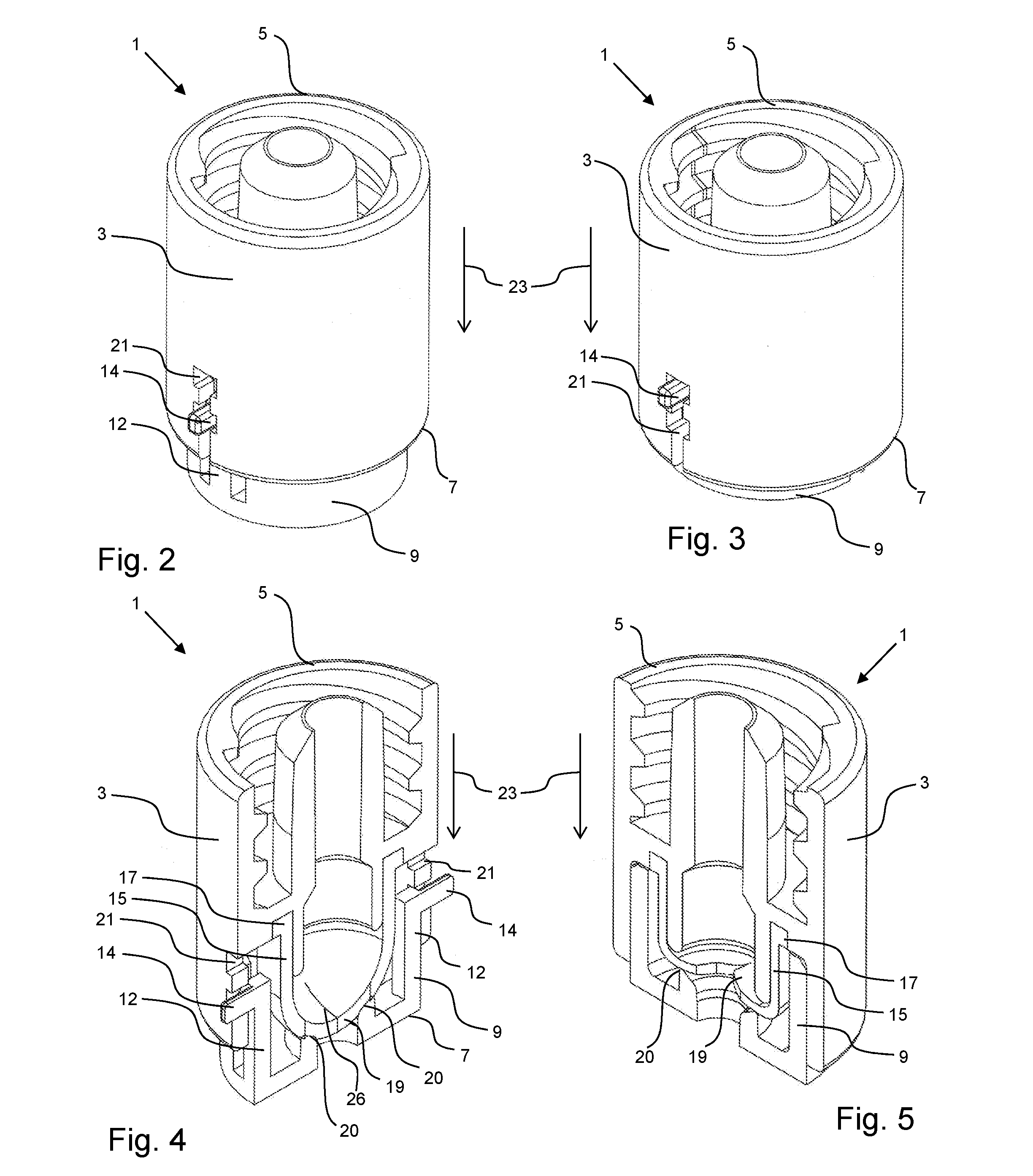 Needlefree valve device