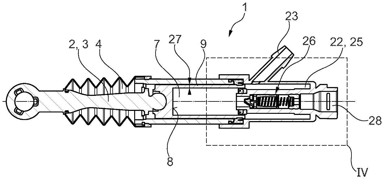 Clutch drive with radially nested seals, (double) clutch with clutch drive and drive train