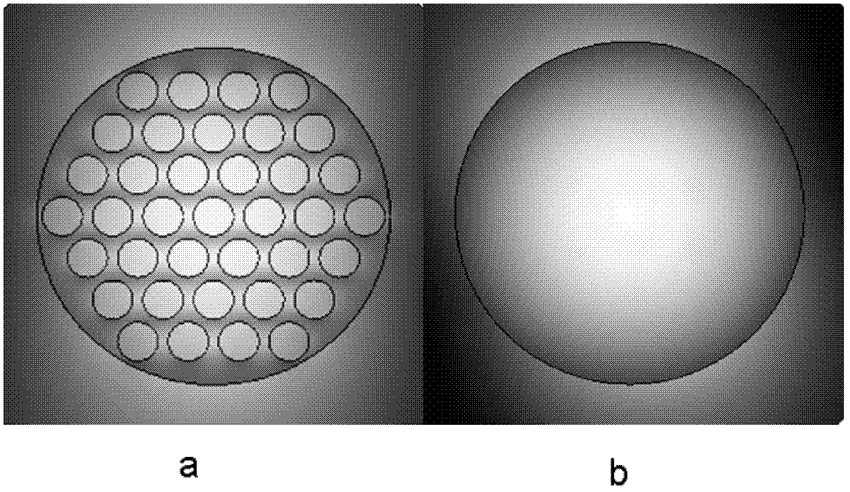 Terahertz porous fiber evanescent wave sensing device