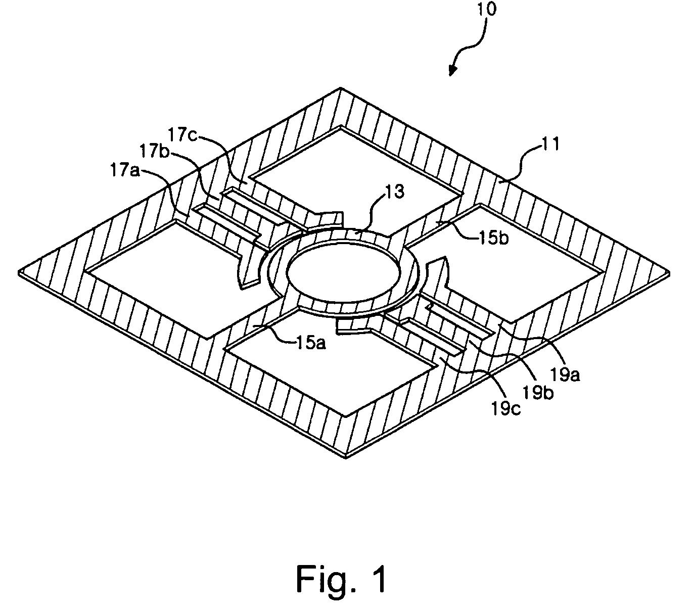 Leadframe and packaged light emitting diode