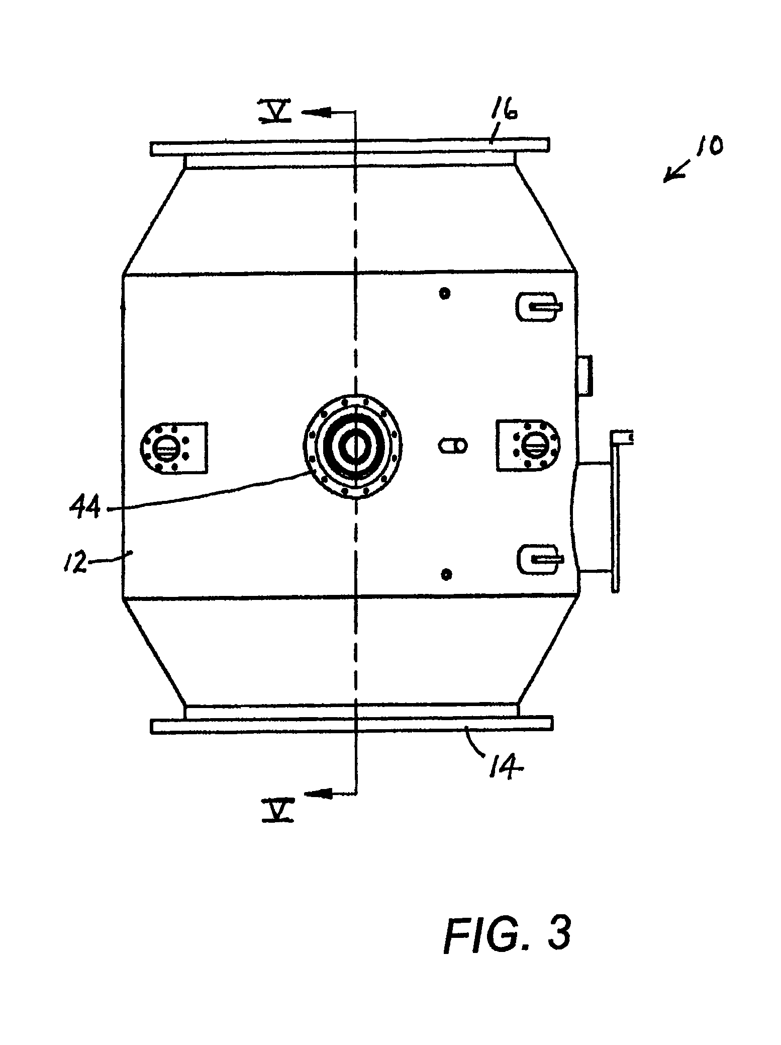 Debris filter with splitter bar