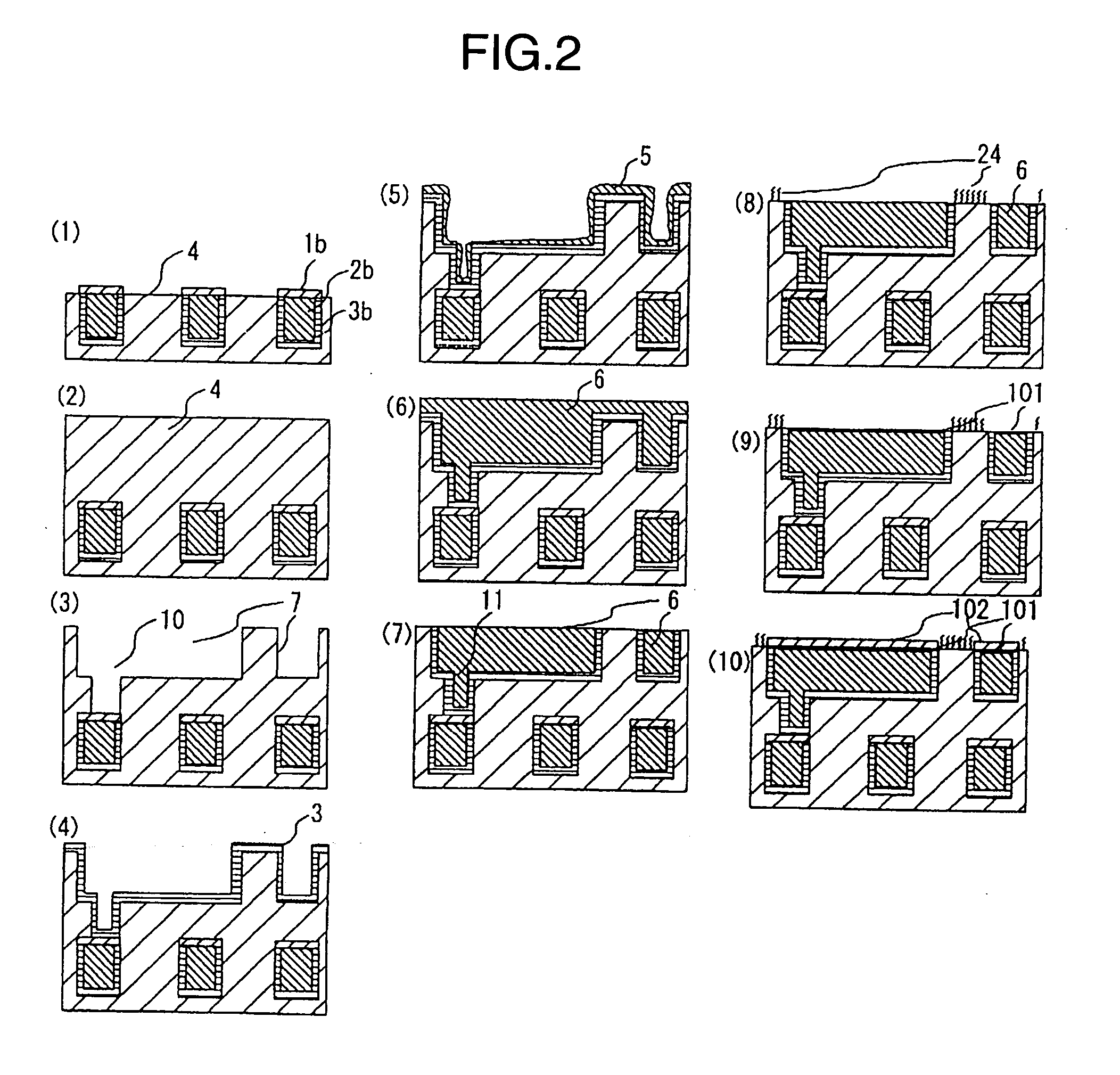 Semiconductor production method