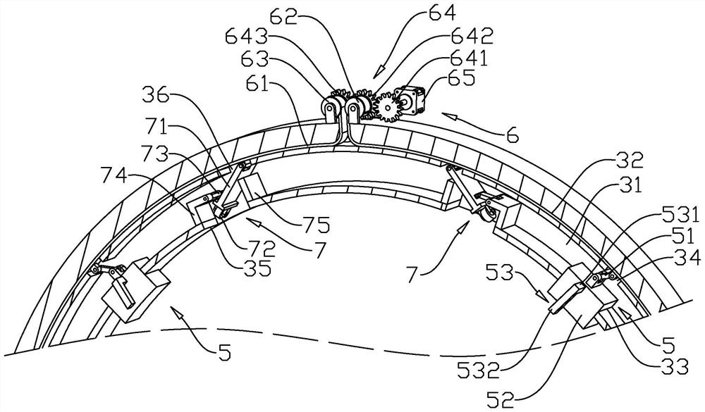 Remote control system of steel structure welding seam radiographic inspection device