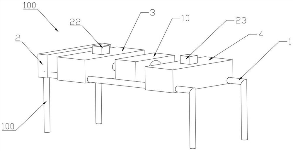 Clamping and overturning device for furniture processing