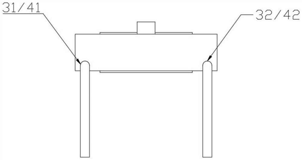 Clamping and overturning device for furniture processing