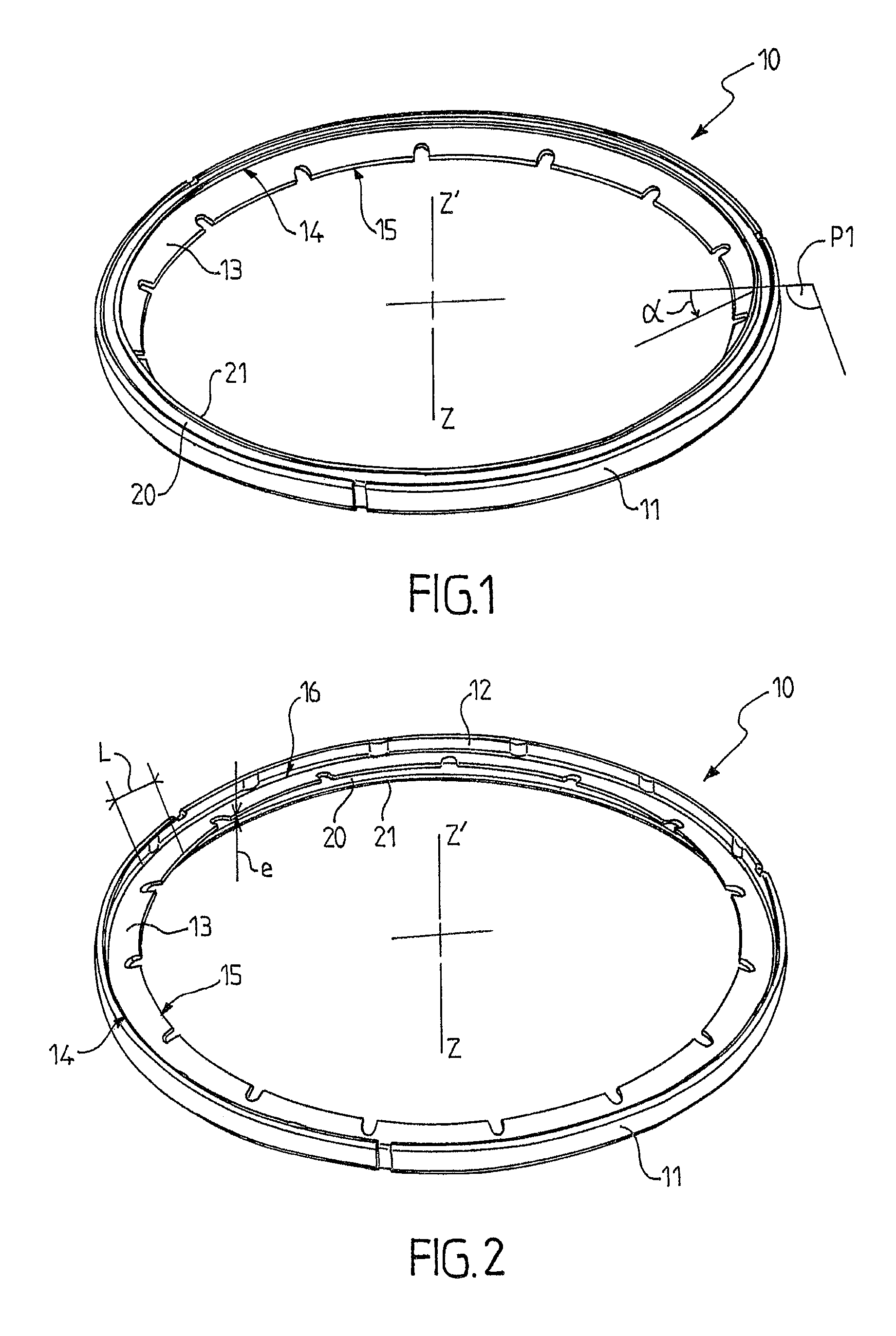 Vertically depressible joint and pressure-cooker provided with one such joint