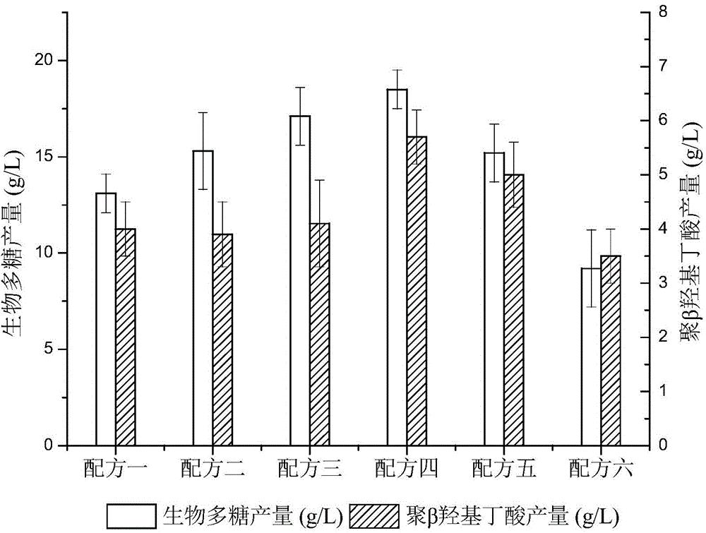 Sphingomonas sp. T-3 and method for producing biological polysaccharide and poly-beta-hydroxy-butanoic acid by co-fermentation