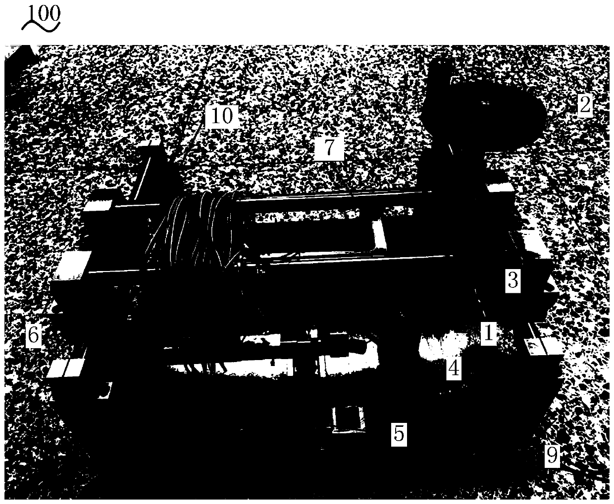 Multifunctional research mechanical integrated test analysis platform and implementation method