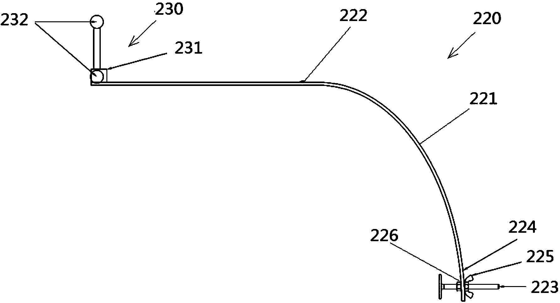 Musculus facialis three-dimensional motion measuring device on basis of motion capture