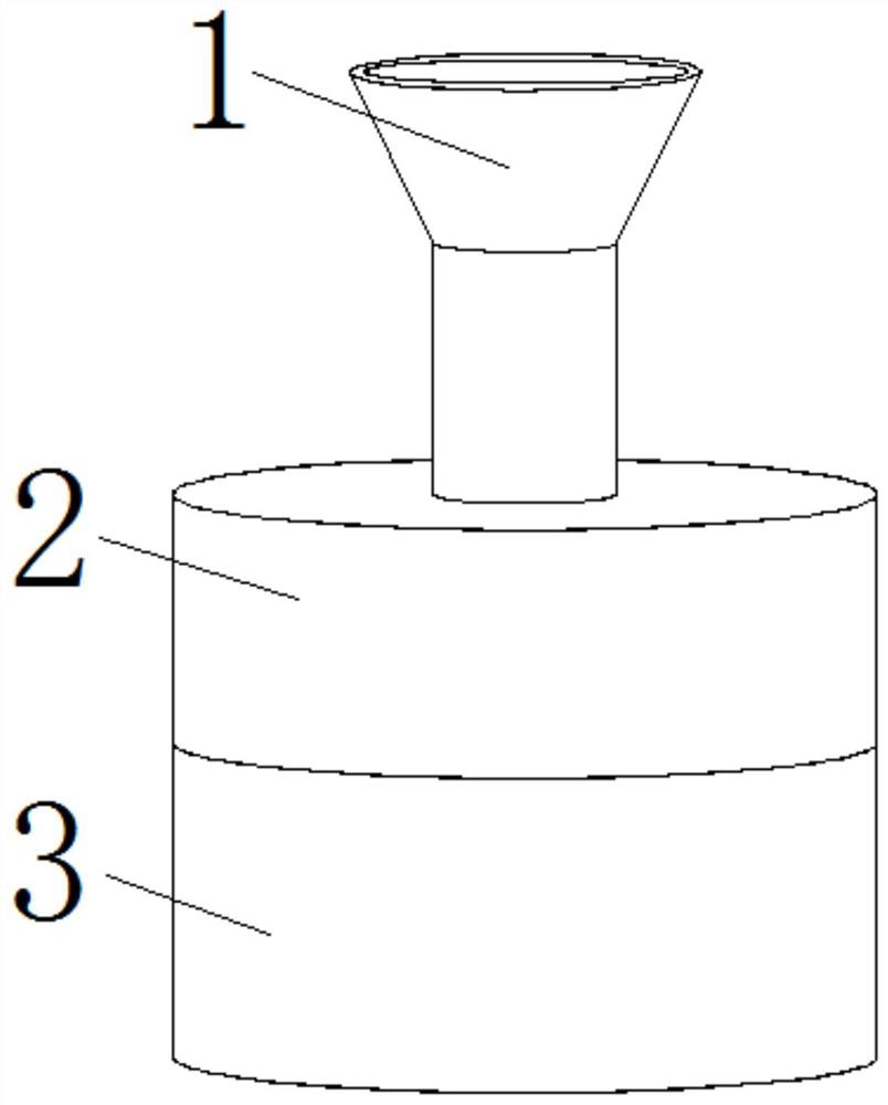 Wine retort feeding and scattering machine suitable for white spirit brewing