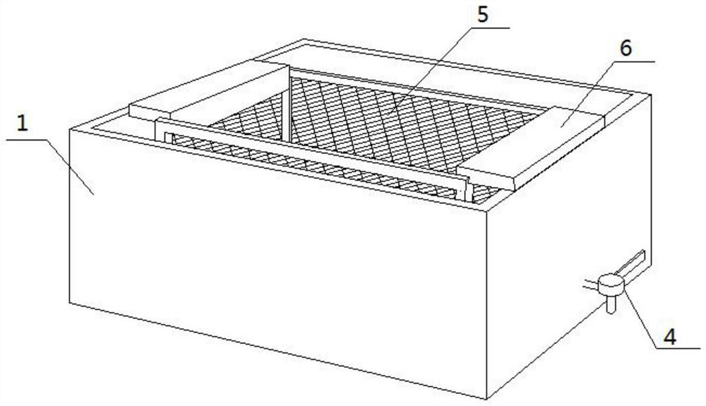 Preparation method of bamboo-based hybrid fiber felt for VARTM molding composite material