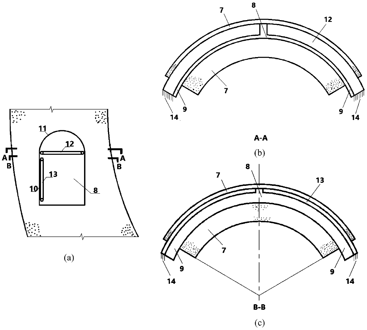 Technical scheme and system of distributed optical fiber sensing for high arch dam deformation monitoring