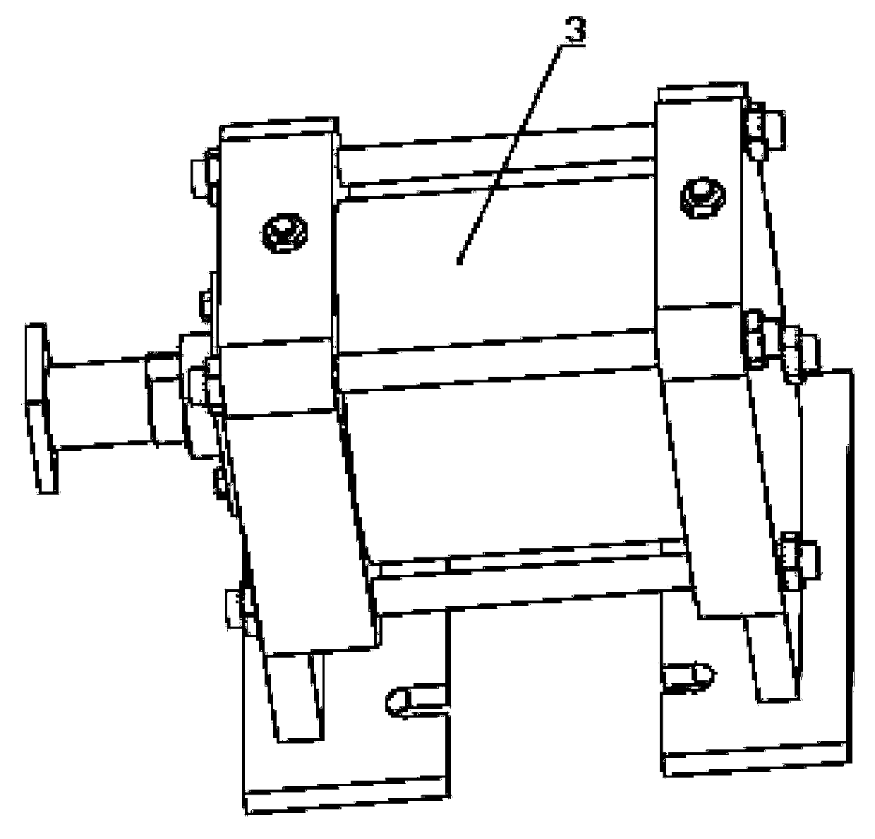 Device for testing reliability of spindle pop-rivets and disc springs of machining center