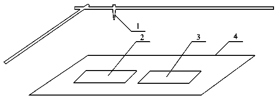 Manufacturing process of projection type capacitive touch screen