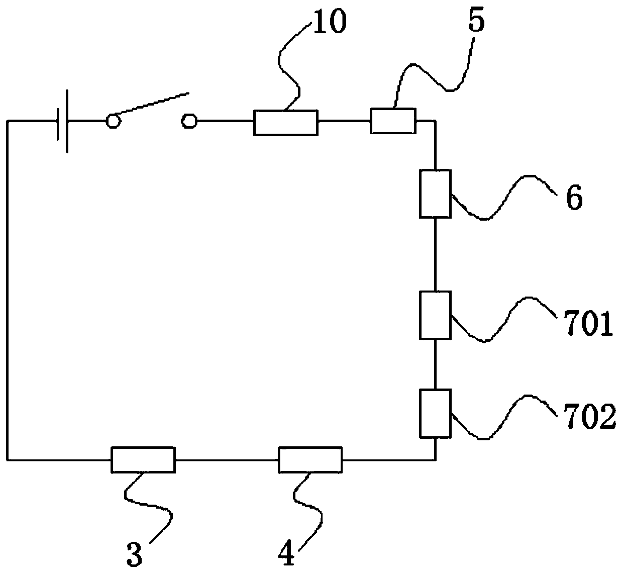 Instrument for intelligently and quickly detecting flammable and combustible dangerous goods for vehicle and using method