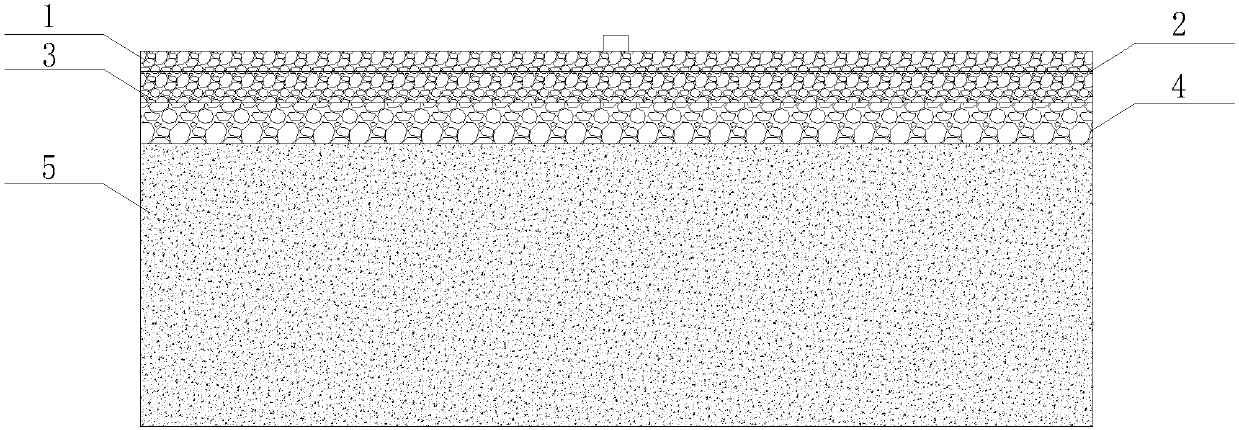 Road heating mat for melting ice and snow and pavement construction method thereof