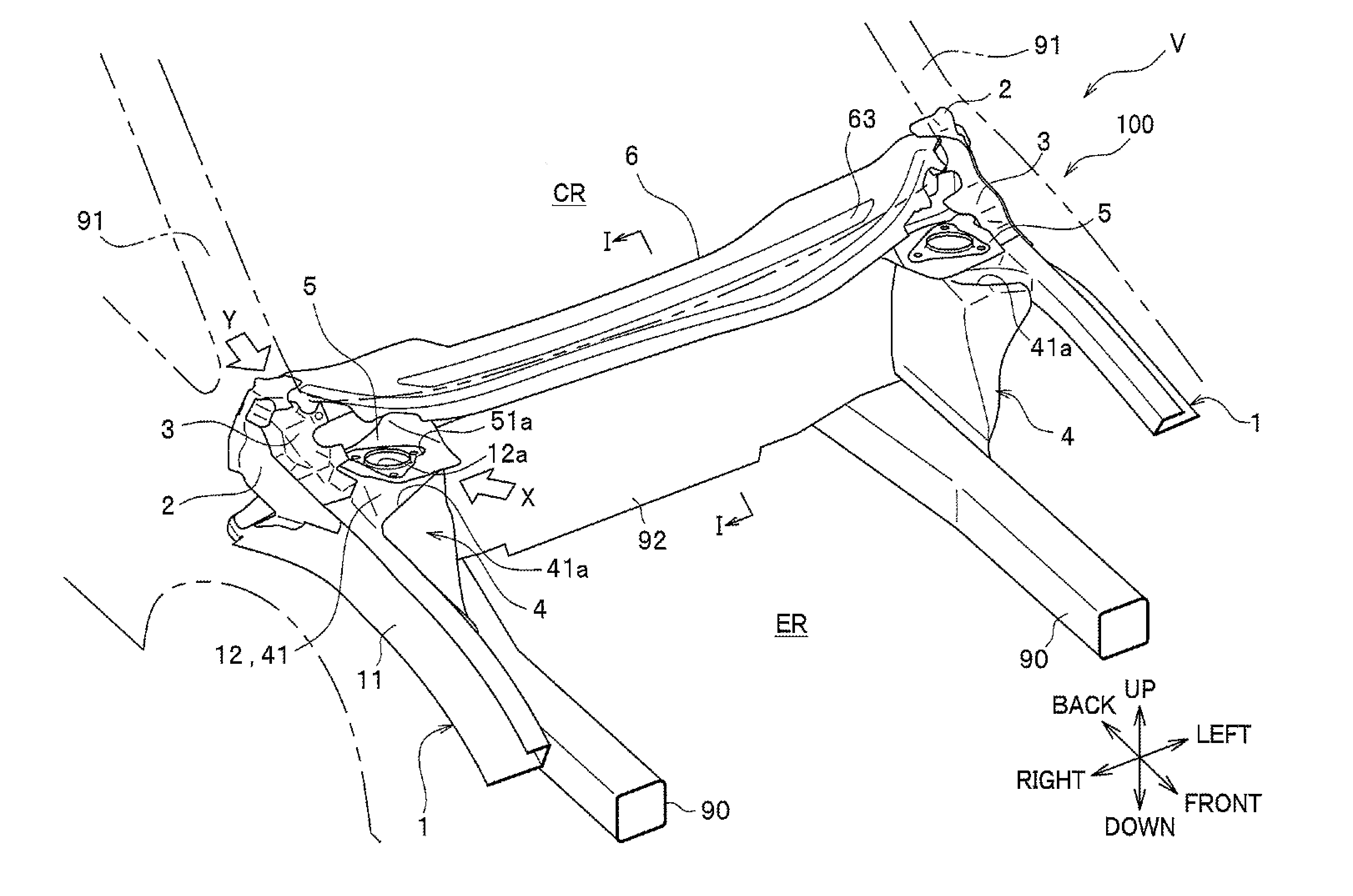 Vehicle front structure