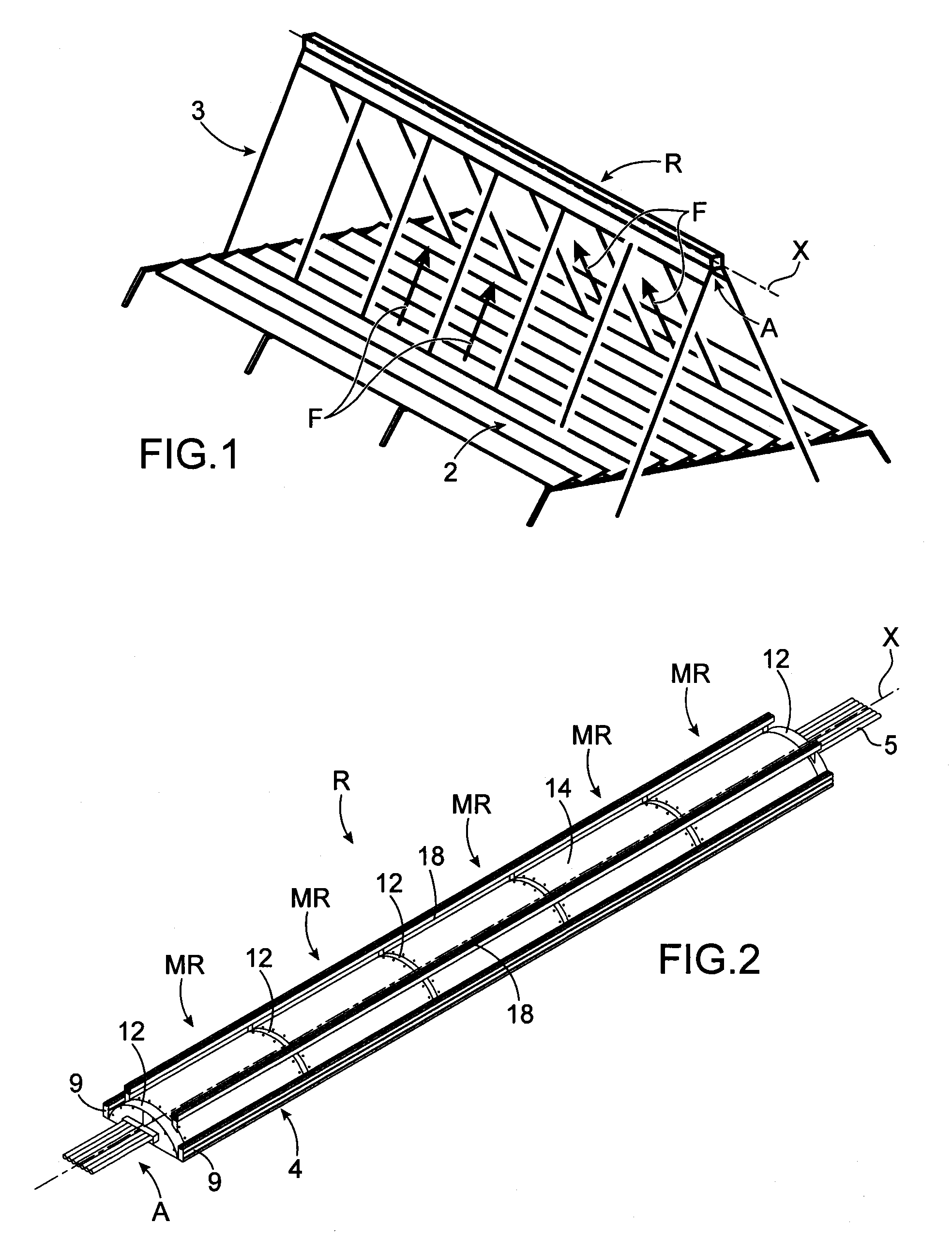 Receiver module for solar power station with in-built thermal monitoring