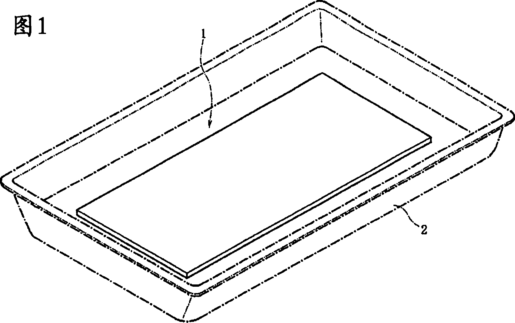 Liquid absorbent sheet and method for manufacturing the same