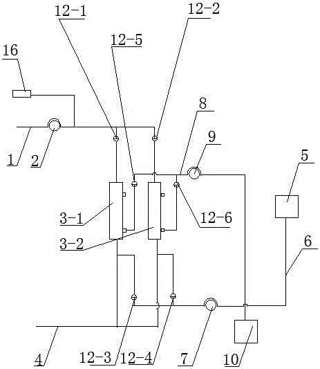 Extracorporeal circulation pipeline of plasma exchange device capable of switching blood separators