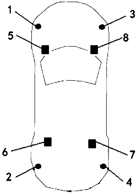 An in-vehicle reconstruction method and device for an out-vehicle environment sound field