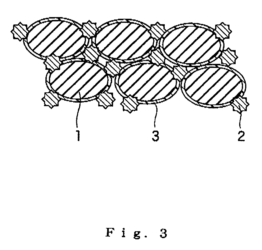 Porous elastic pavement material